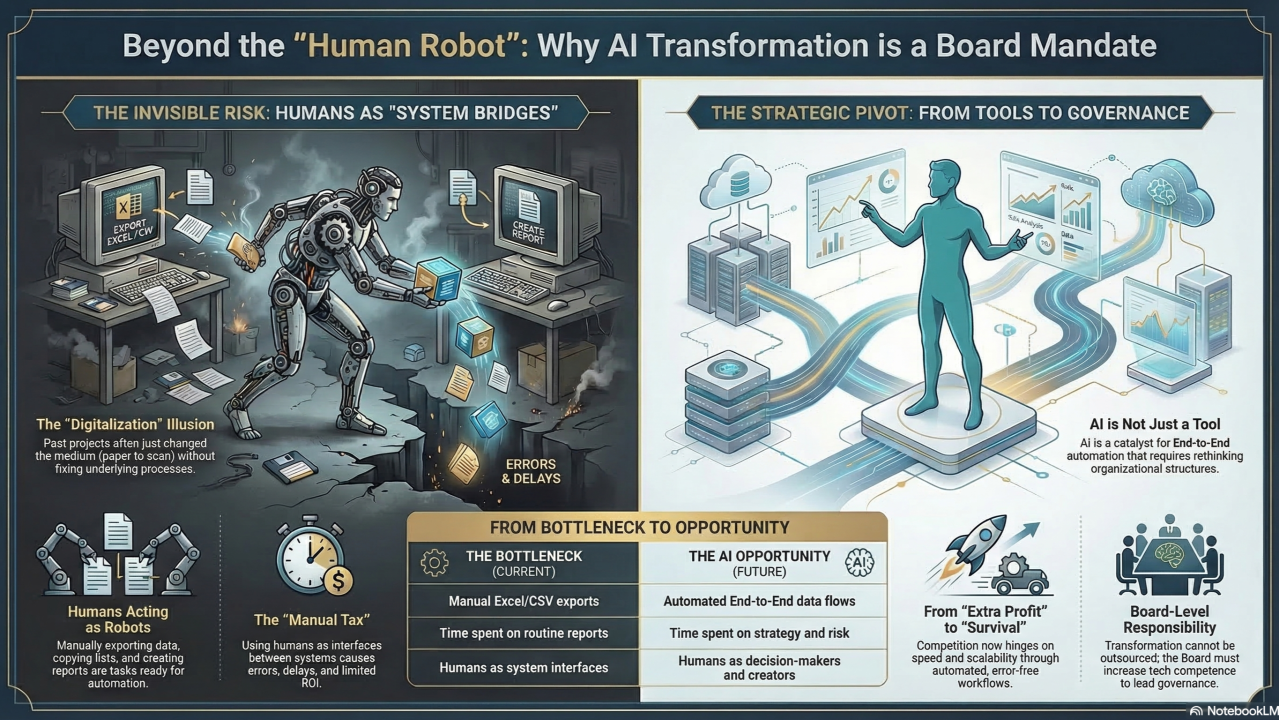 If You Work Like a Robot, You Will Be Replaced by a Robot